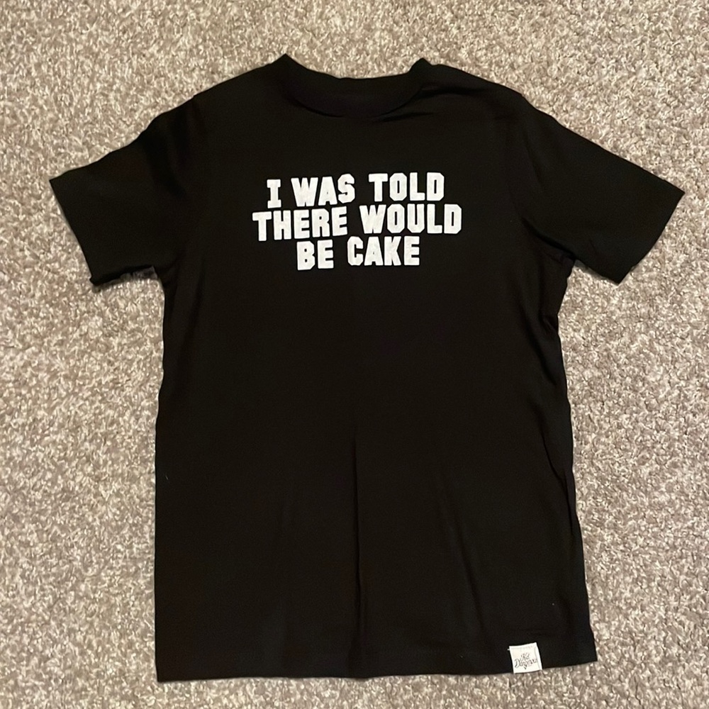 Kid dangerous cake tee